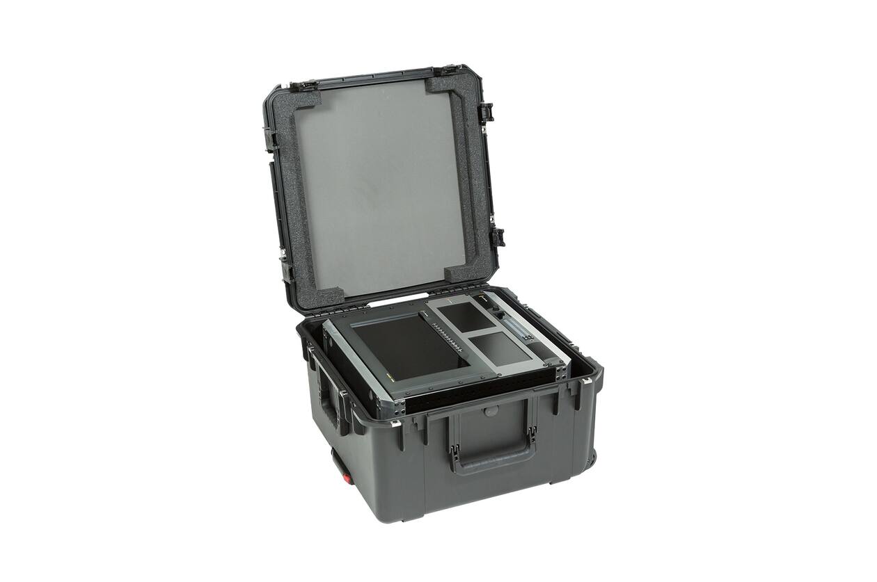 SKB - iSeries 2222-12 - Valise Étanche - Noire - Rack Amovible 10U Profond
