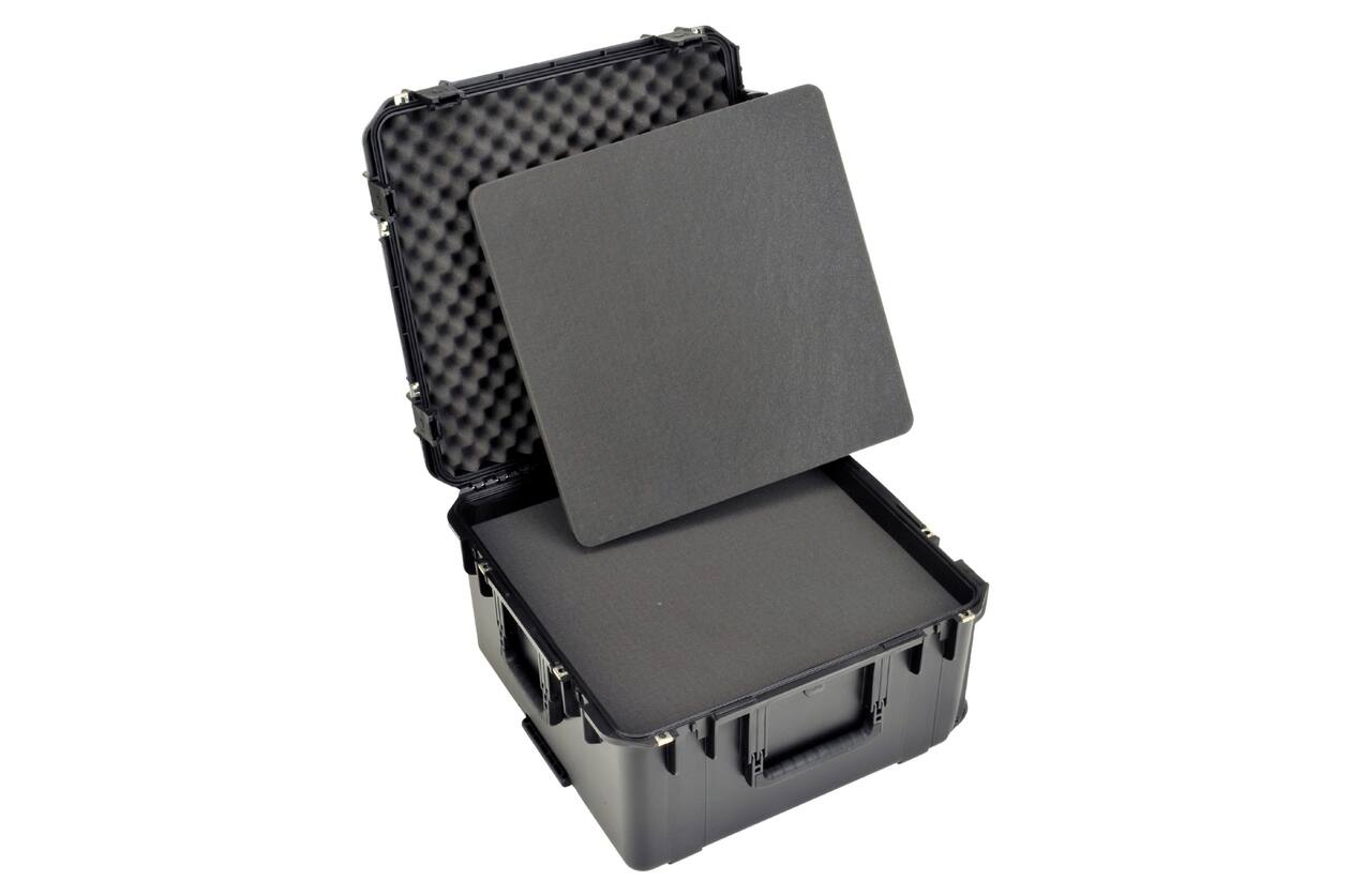 SKB - iSeries 2222-12 - Valise Étanche - Noire - Mousse Cubique