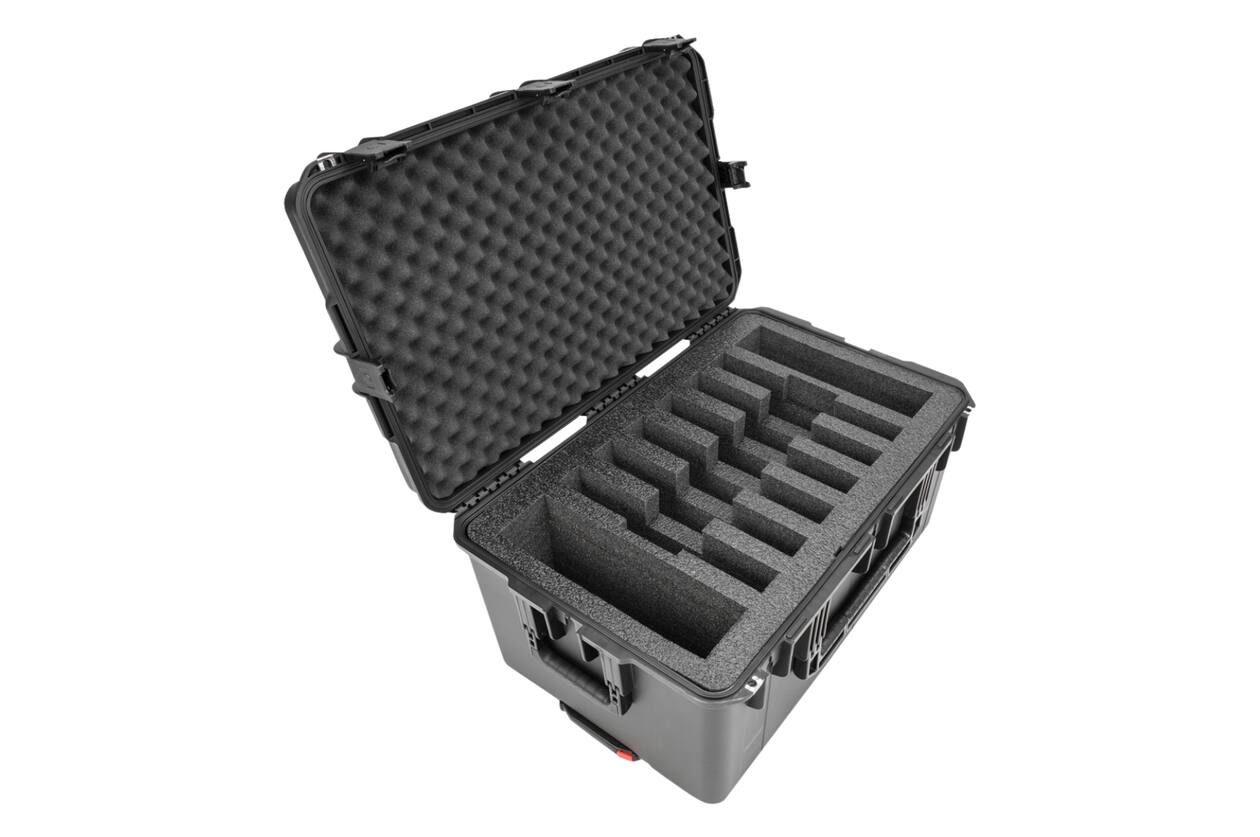 SKB - iSeries - Valise pour six ordinateurs portables et deux poches accessoires