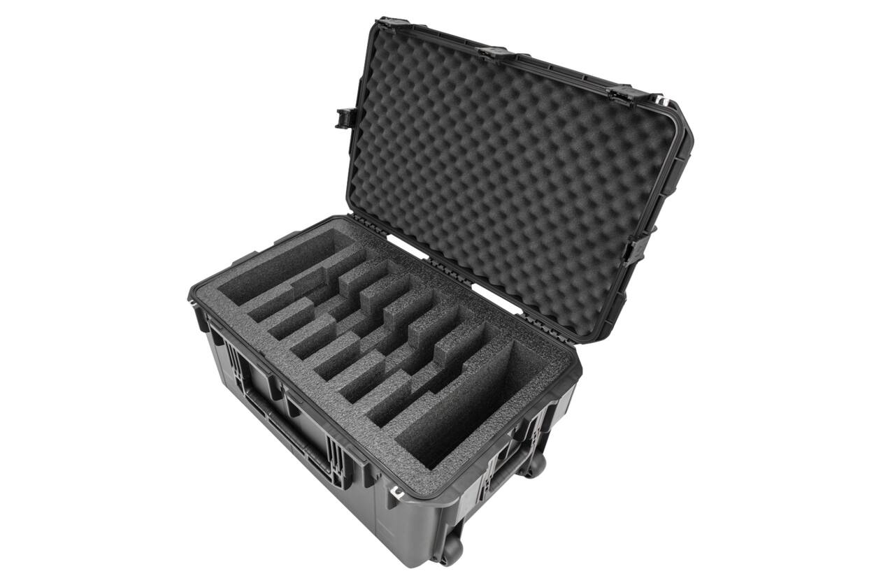 SKB - iSeries - Valise pour six ordinateurs portables et deux poches accessoires