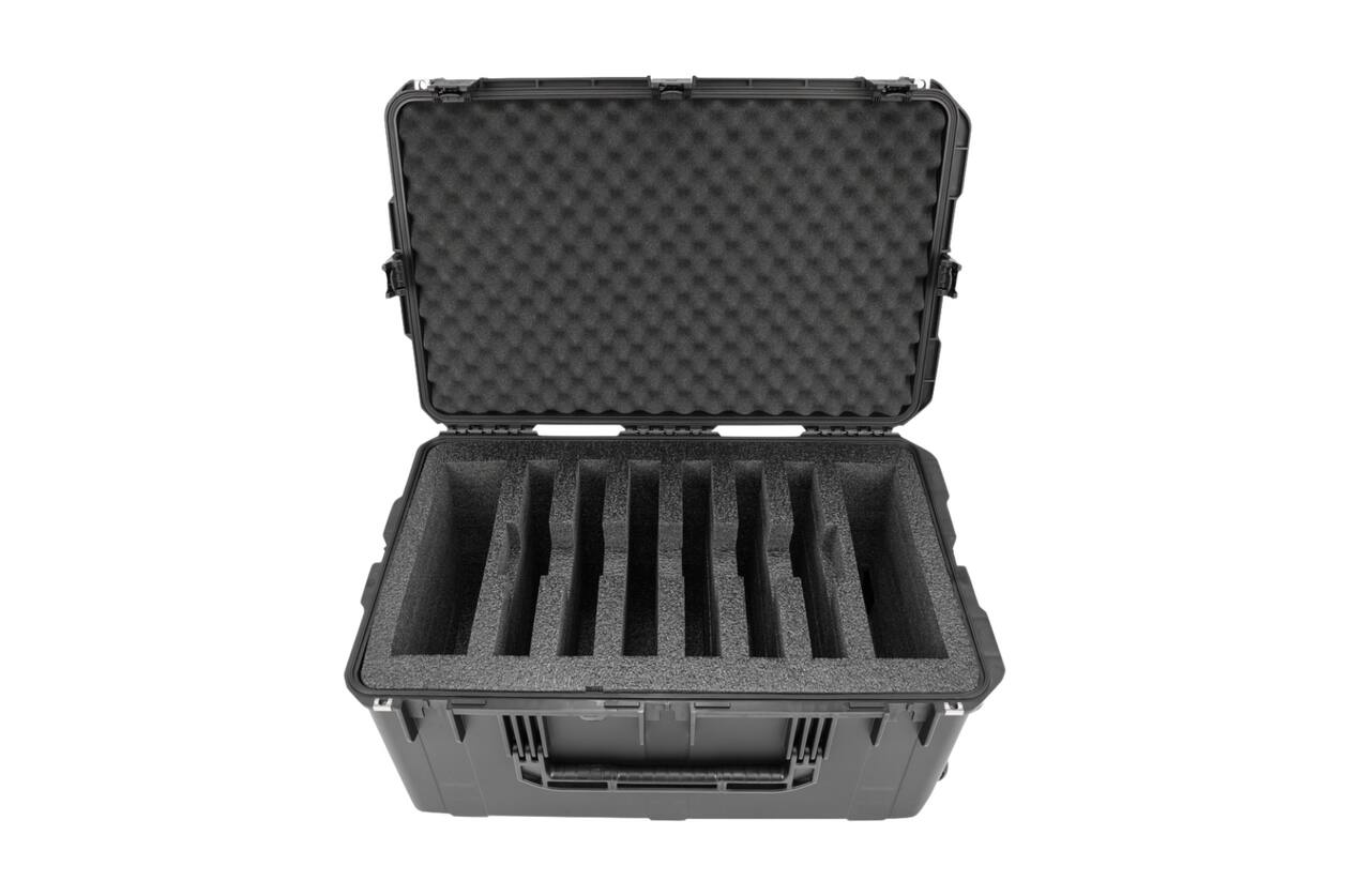 SKB - iSeries - Valise pour six ordinateurs portables et deux poches accessoires