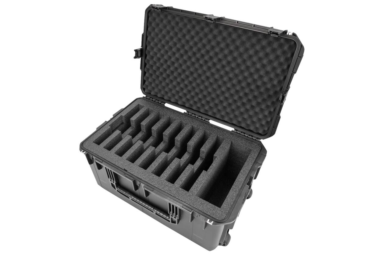SKB - iSeries - Valise pour huit ordinateurs portables et une poche accessoire