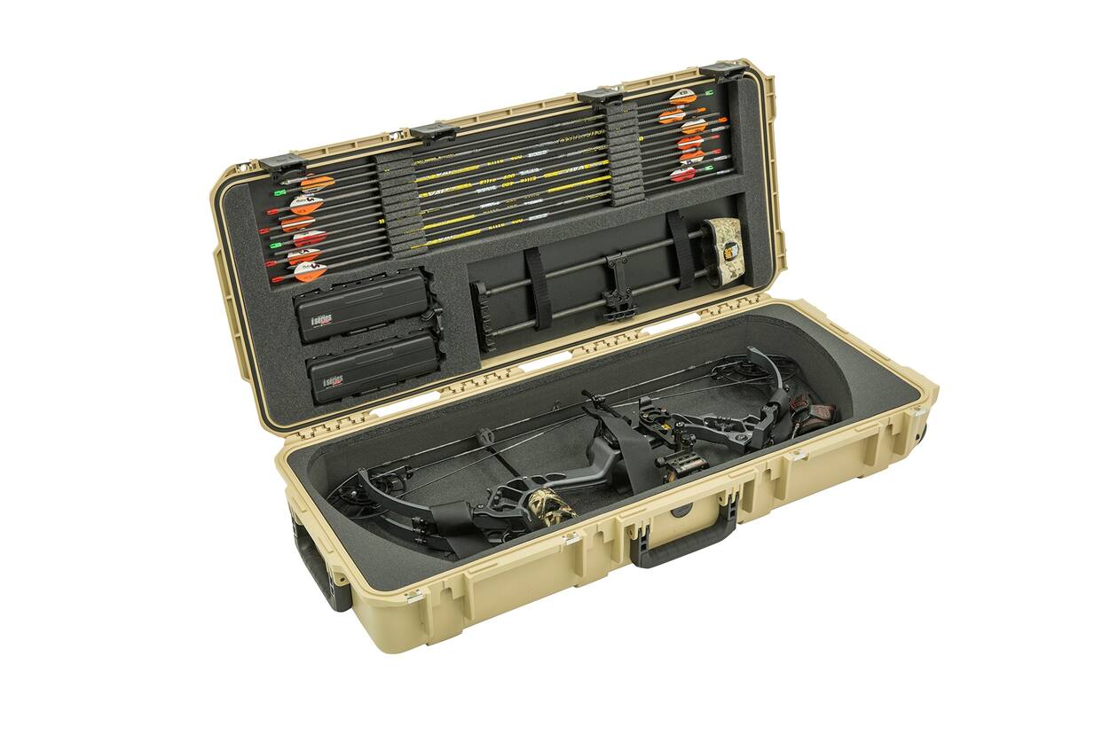 SKB - iSeries 3i-3614-6 - Valise étanche - Beige - Compartiment pour arc Mathews® Small Parallel Limb