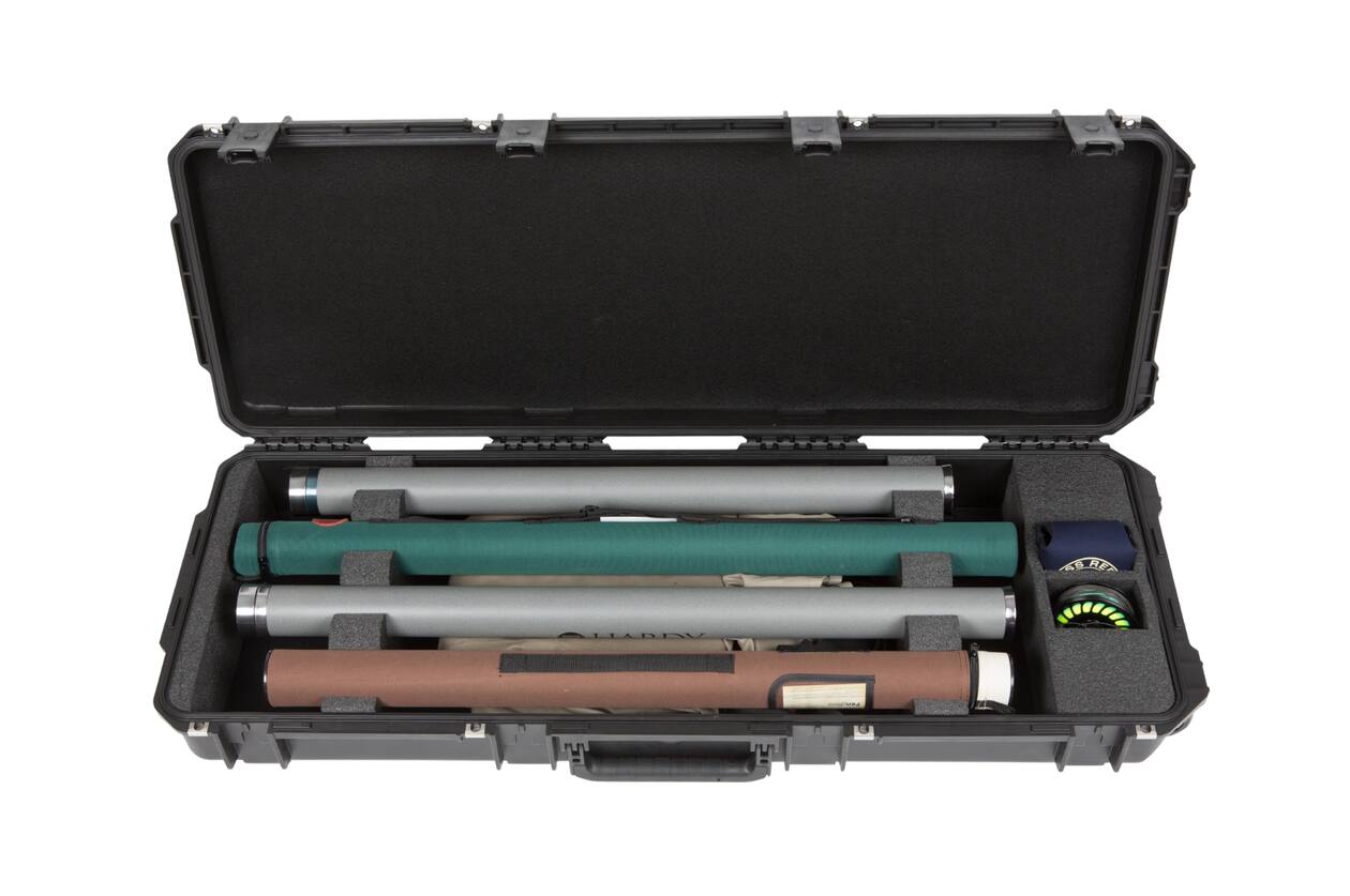 SKB - iSeries 4214-5 - Valise Étanche - Noire - Compartiment Pêche à la Mouche