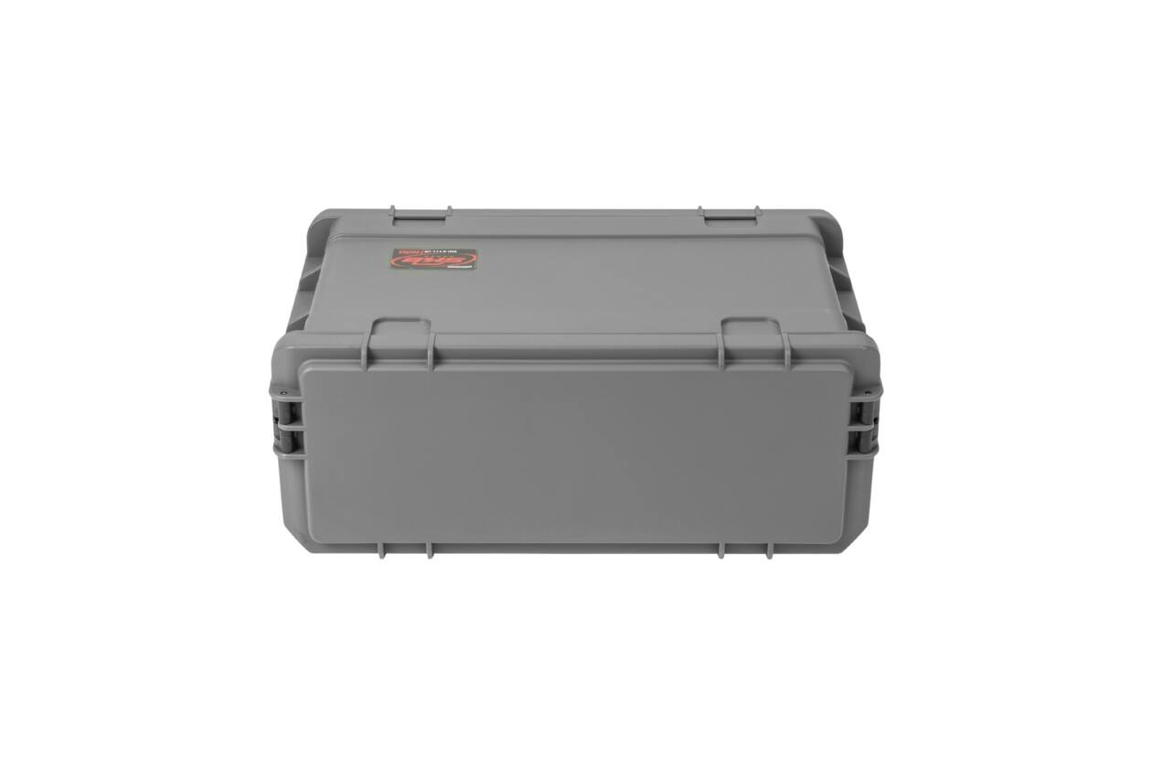 SKB - Rack moulé par injection 4U gris foncé - 11 pouces de profondeur - avec roulettes et poignée