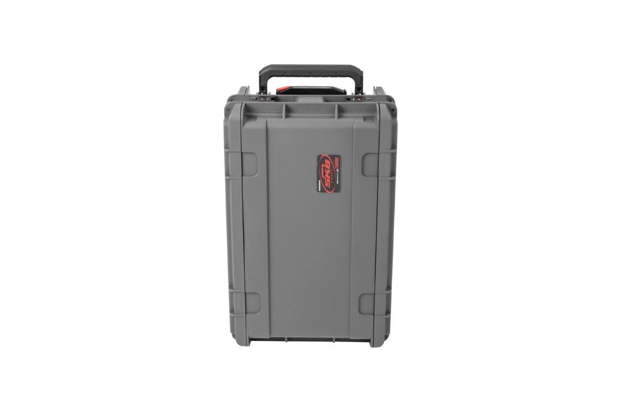 SKB - Rack moulé par injection 4U gris foncé - 11 pouces de profondeur - avec roulettes et poignée