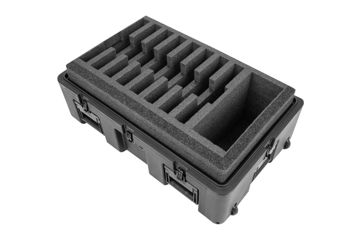 SKB - rSeries - Valise pour huit ordinateurs portables et une grande poche accessoire