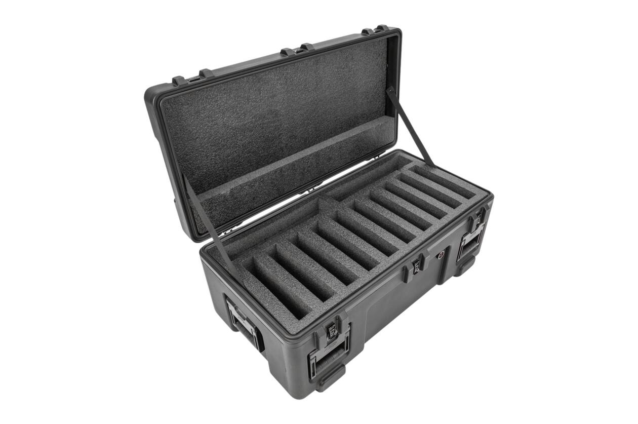 SKB - rSeries - Valise pour dix ordinateurs portables et deux poches accessoires