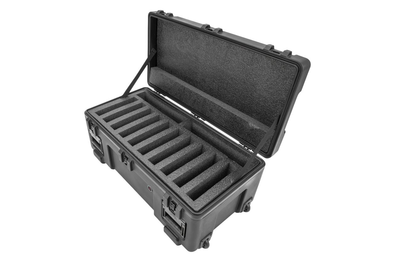 SKB - rSeries - Valise pour dix ordinateurs portables et deux poches accessoires
