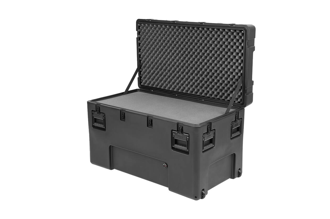 SKB - rSeries 3R-4222-24 - Valise étanche - Noir - Mousse en couches - avec roulettes