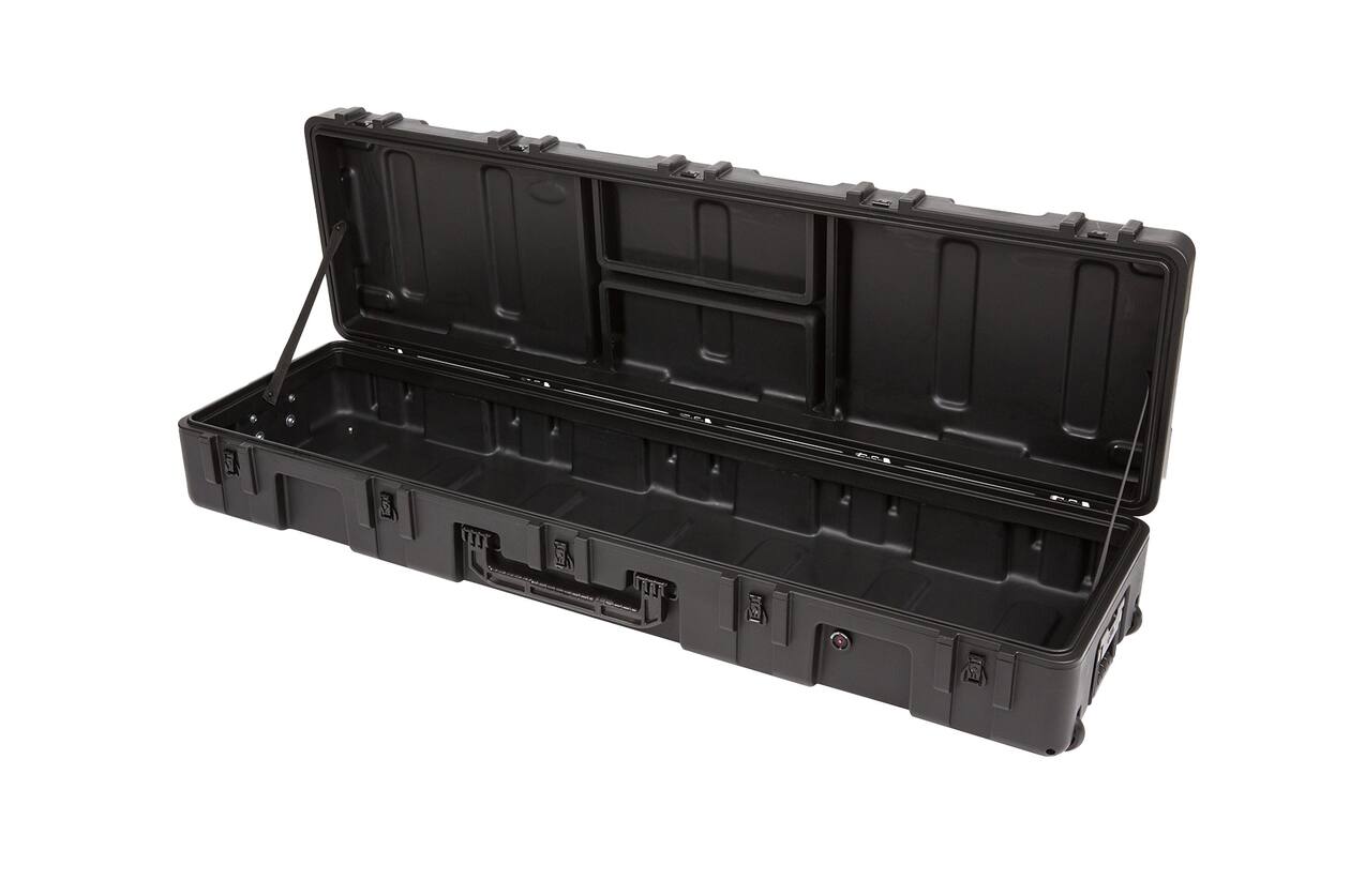 SKB - rSeries 6416-8 - Valise Étanche - Noire - Vide - avec Roulettes