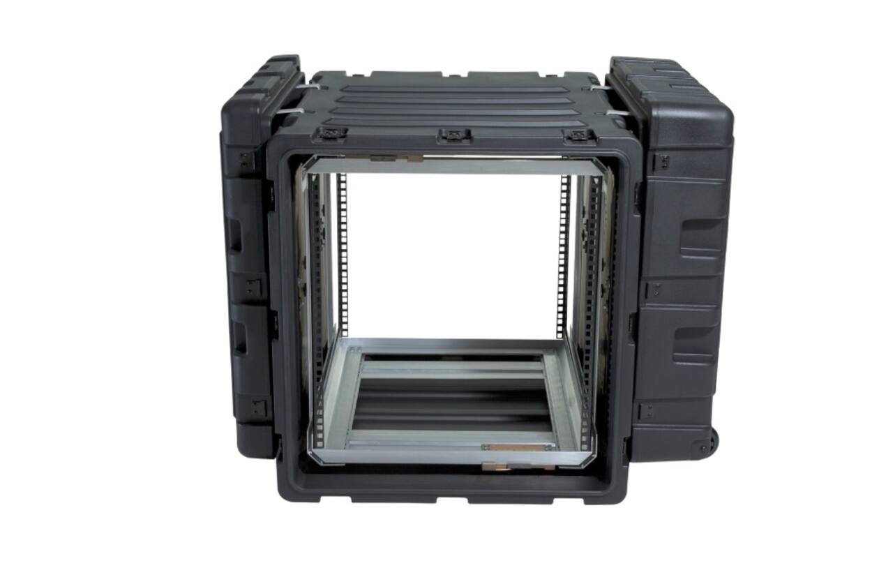 SKB - 3RR Series - Rack Anti-Choc Amovible 11U - Noir - 24 pouces de profondeur