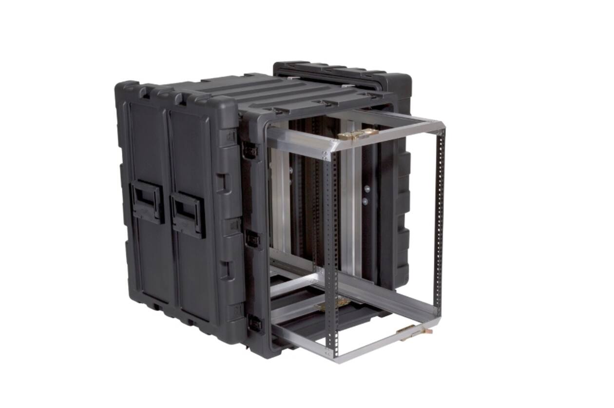 SKB - 3RR Series - Rack Anti-Choc Amovible 14U - Noir - 24 pouces de profondeur