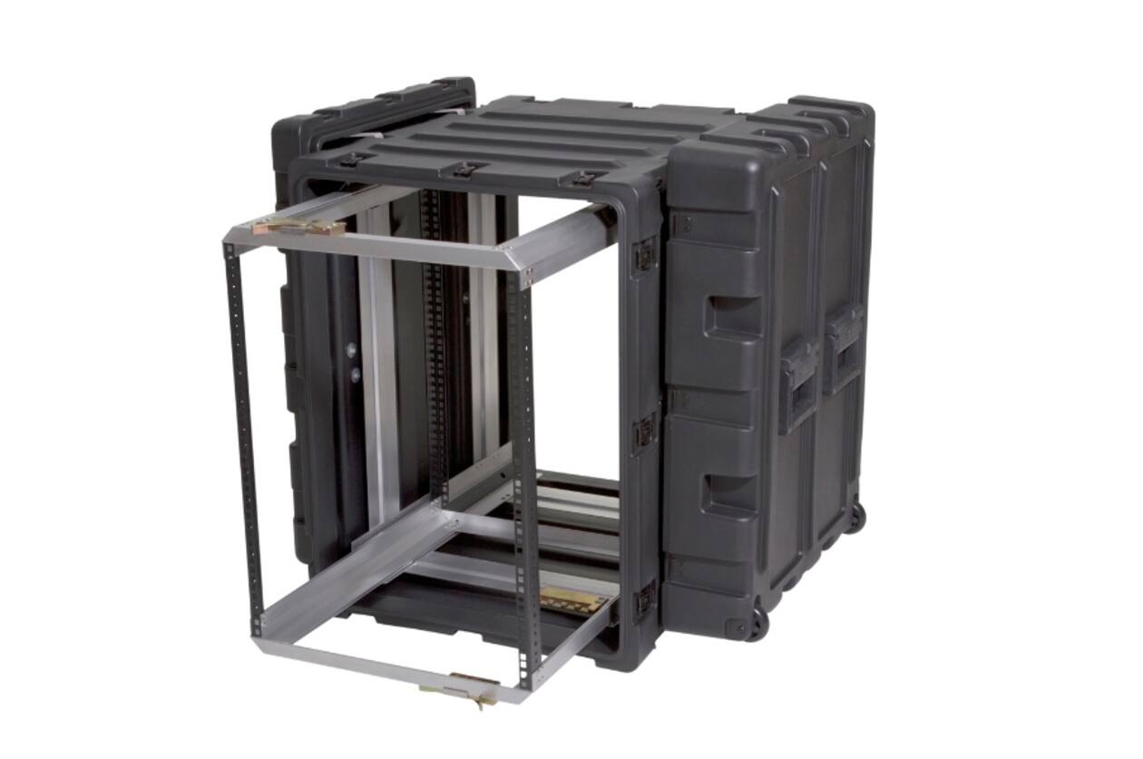 SKB - 3RR Series - Rack Anti-Choc Amovible 14U - Noir - 24 pouces de profondeur
