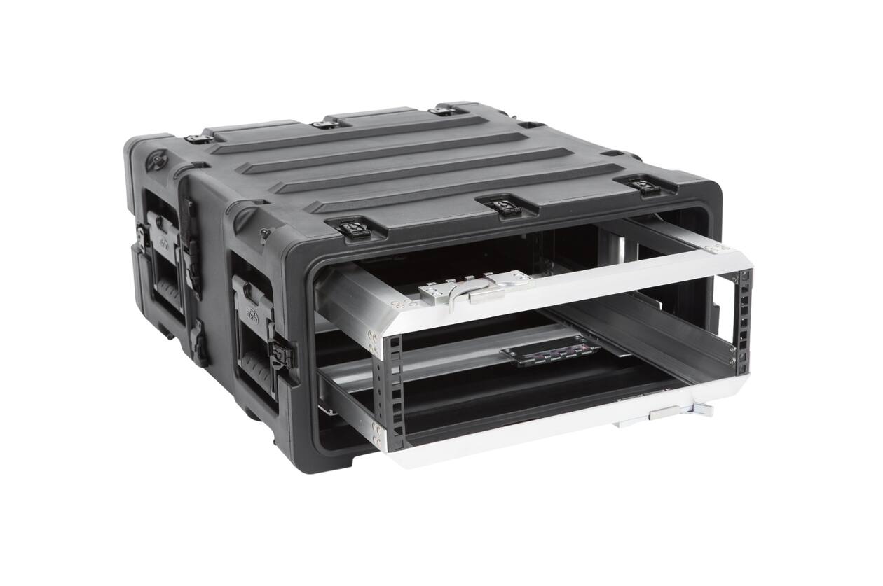 SKB - 3RR Series - Rack Anti-Choc Amovible 3U - Noir - 20 pouces de profondeur