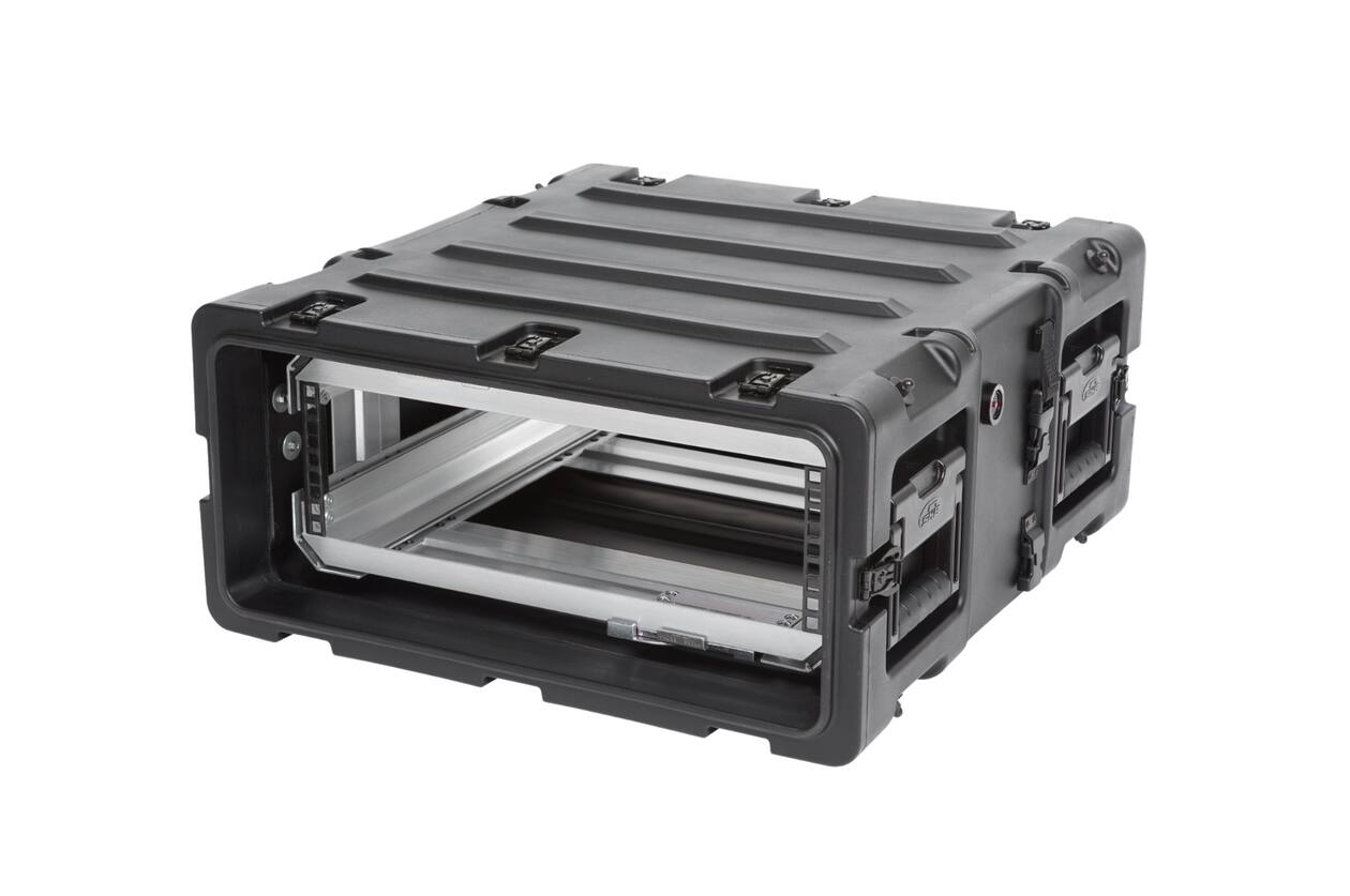 SKB - 3RR Series - Rack Anti-Choc Amovible 3U - Noir - 20 pouces de profondeur