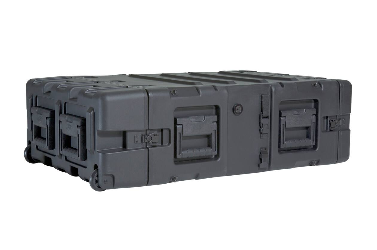 SKB - 3RR Series - Rack Anti-Choc Amovible 3U - Noir - 24 pouces de profondeur