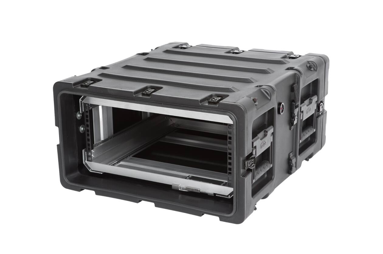 SKB - 3RR Series - Rack Anti-Choc Amovible 4U - Noir - 20 pouces de profondeur