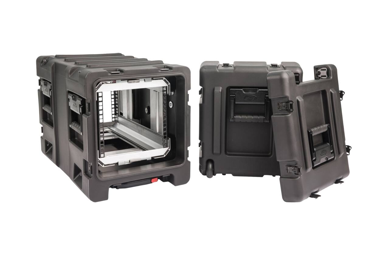 SKB - 3RR Series - Demi Rack Anti-Choc Amovible 5U - Noir - 20 pouces de profondeur