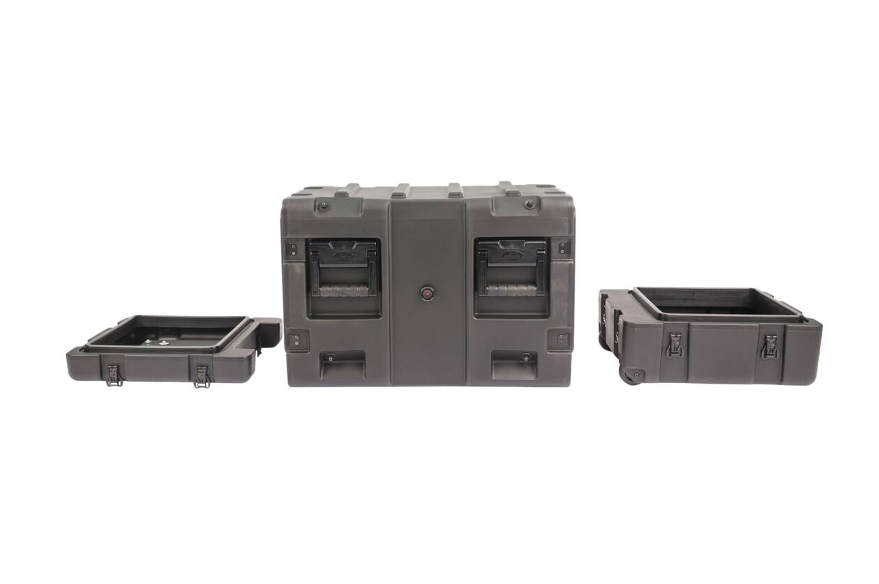 SKB - 3RR Series - Demi Rack Anti-Choc Amovible 5U - Noir - 20 pouces de profondeur