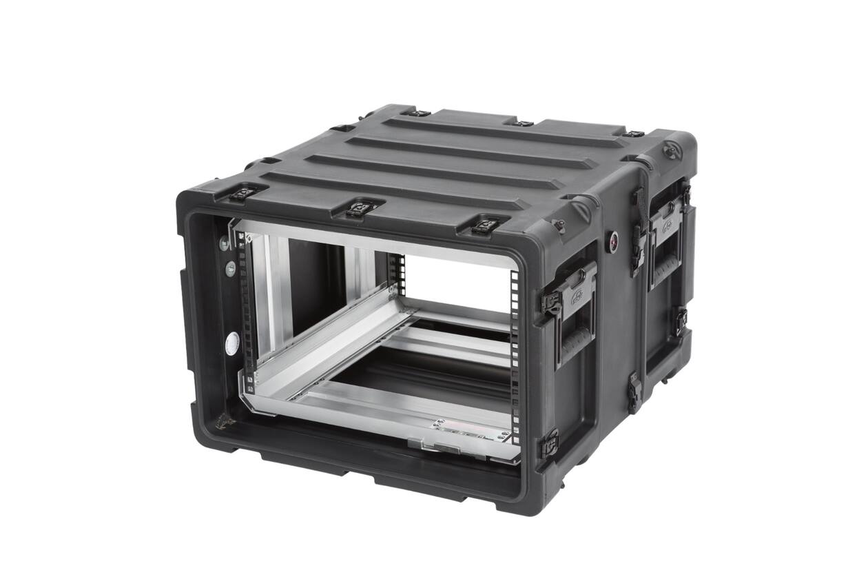 SKB - 3RR Series - Rack Anti-Choc Amovible 6U - Noir - 20 pouces de profondeur