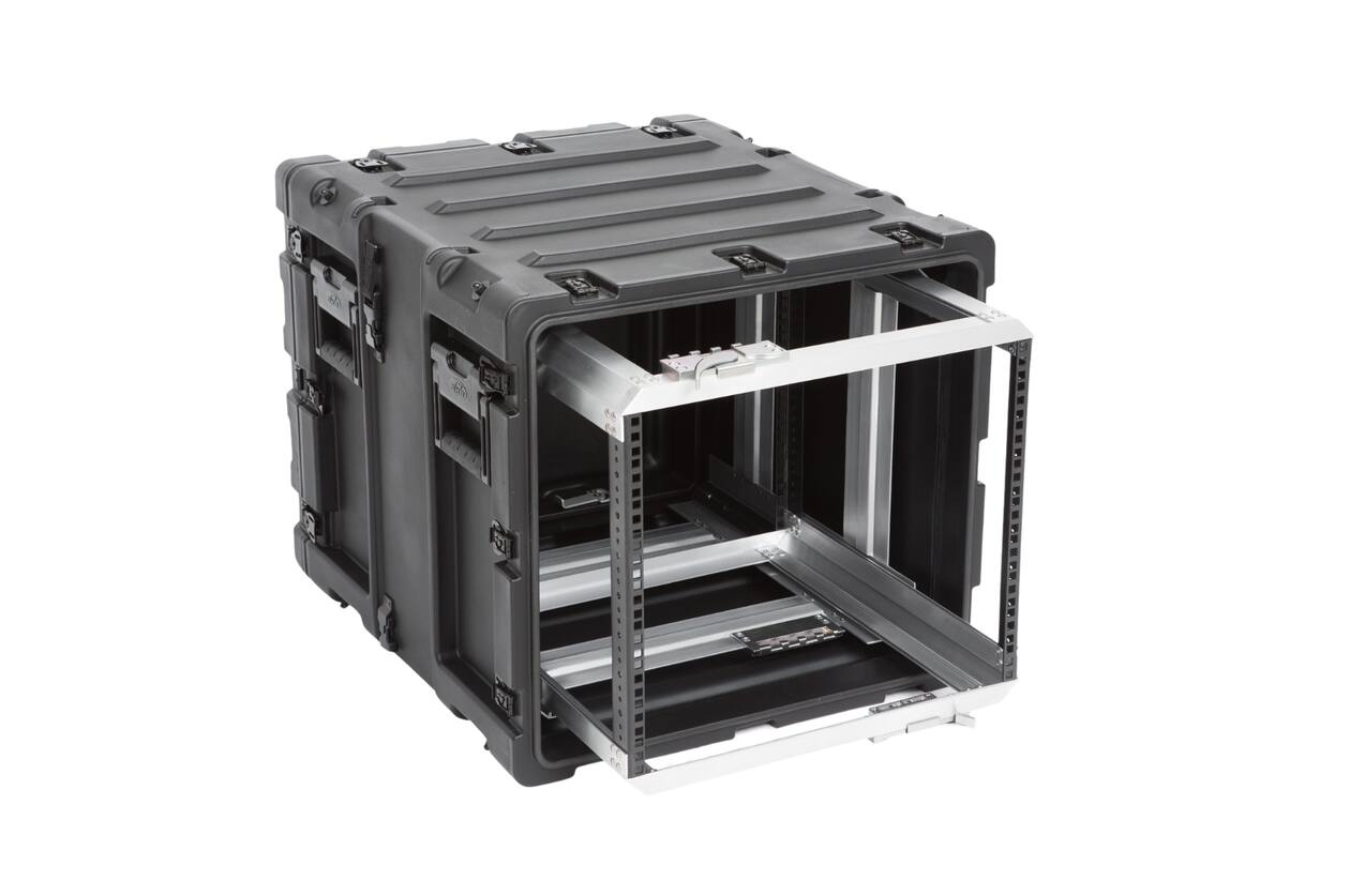 SKB - 3RR Series - Rack Anti-Choc Amovible 9U - Noir - 20 pouces de profondeur