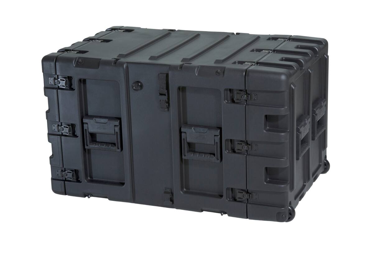 SKB - 3RR Series - Rack Anti-Choc Amovible 9U - Noir - 24 pouces de profondeur