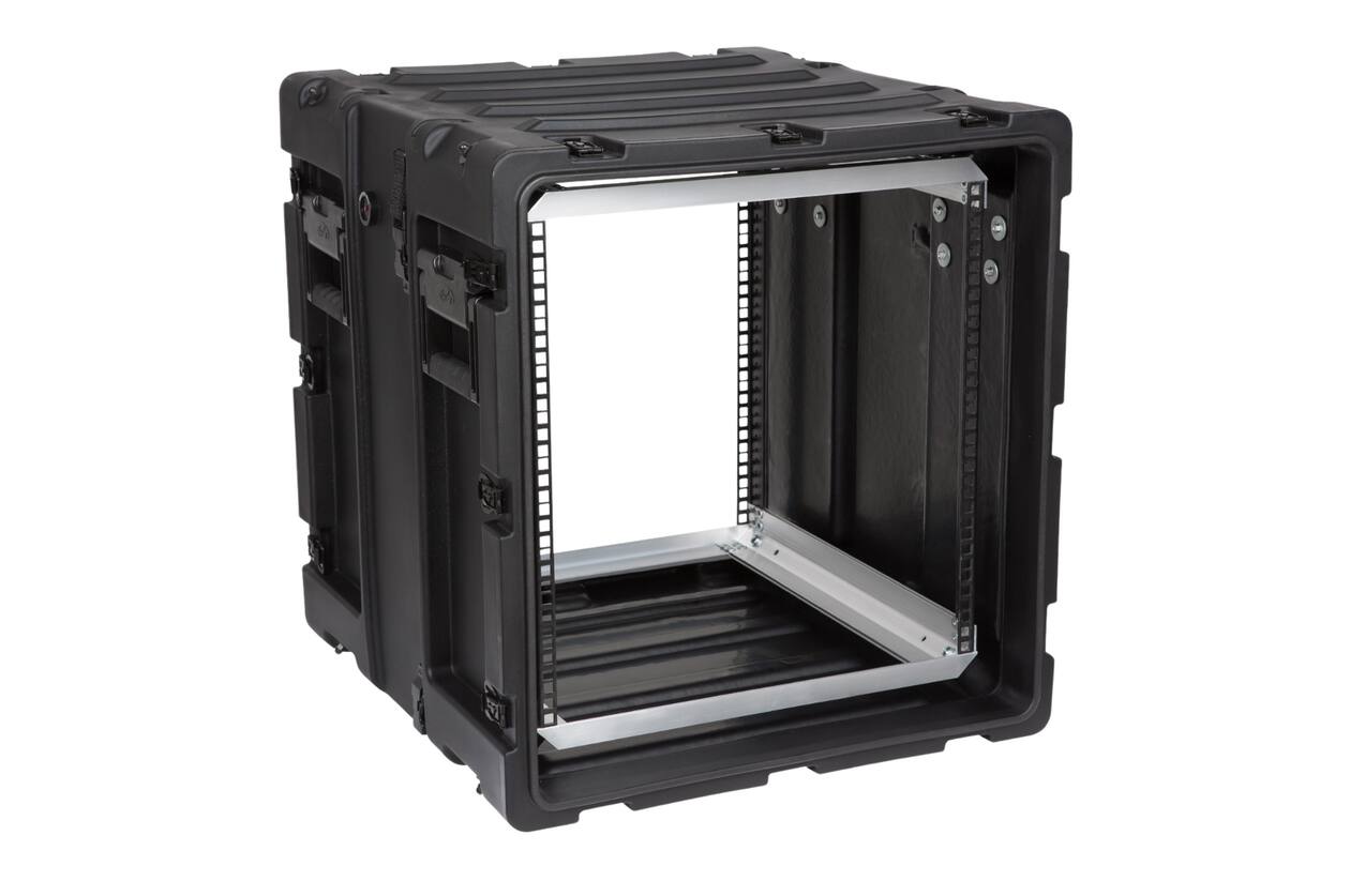 SKB - 3RS Series - Rack Anti-Choc Non-Amovible 11U - Noir - 20 pouces de profondeur