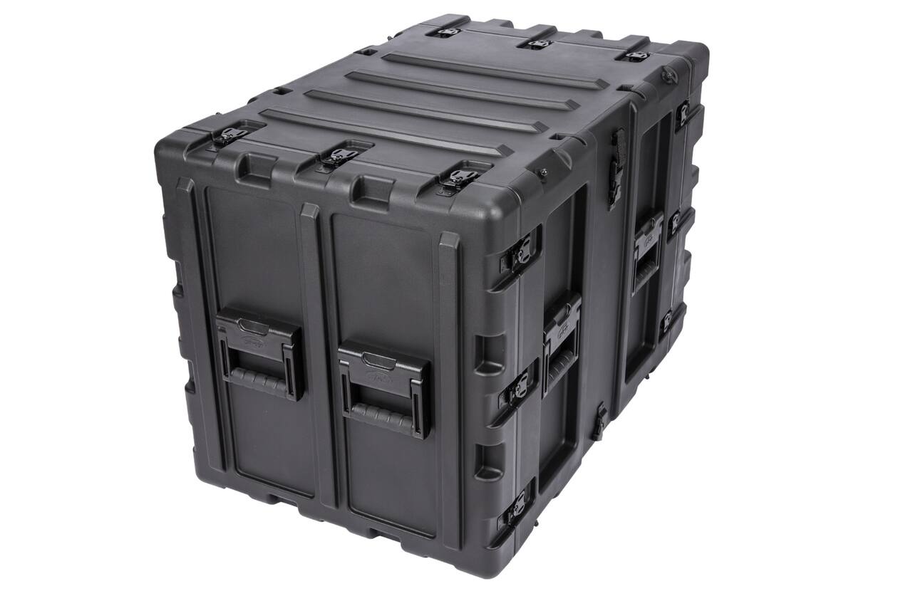 SKB - 3RS Series - Rack Anti-Choc Non-Amovible 11U - Noir - 24 pouces de profondeur