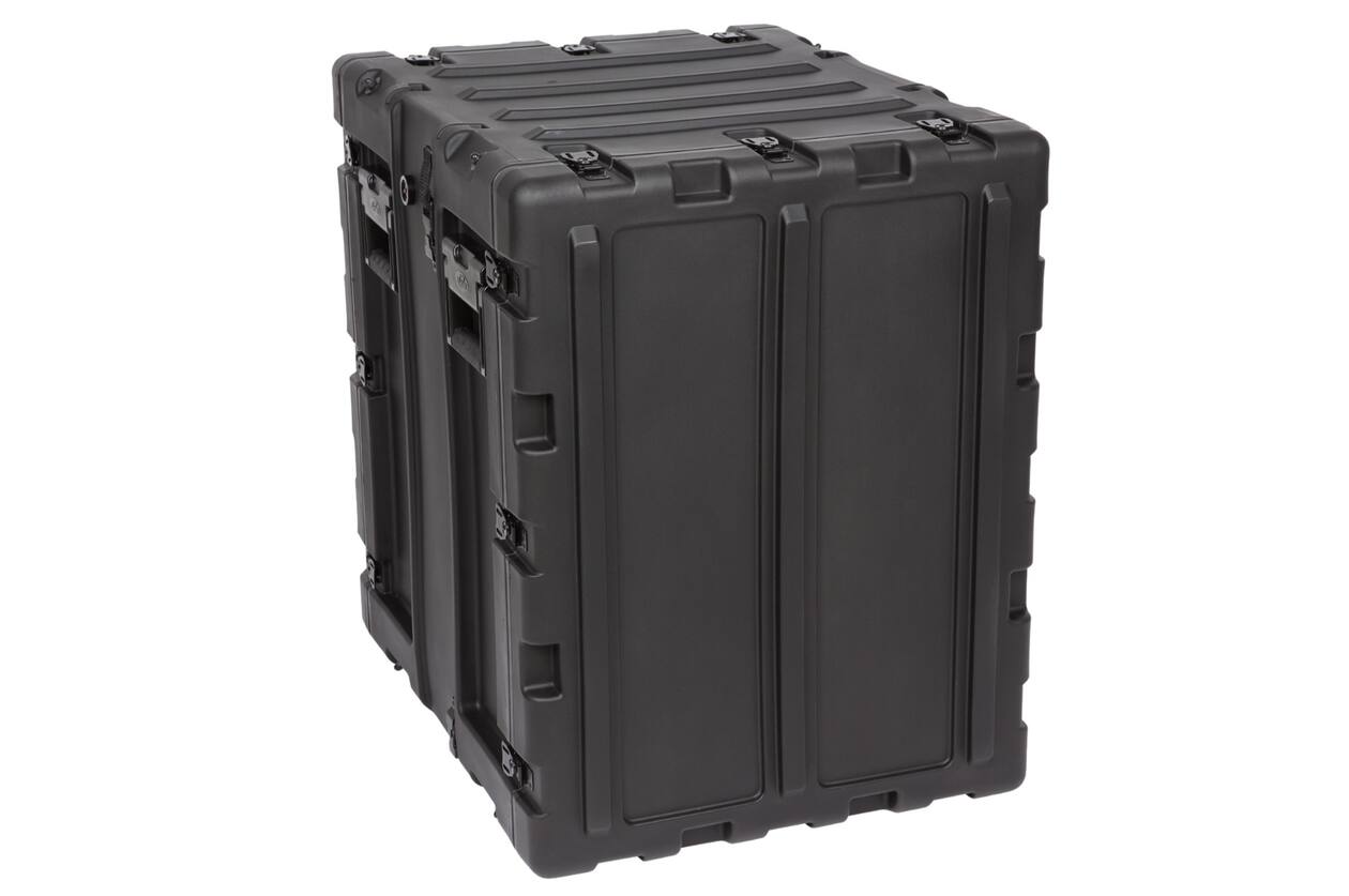 SKB - 3RS Series - Rack Anti-Choc Non-Amovible 14U - Noir - 20 pouces de profondeur