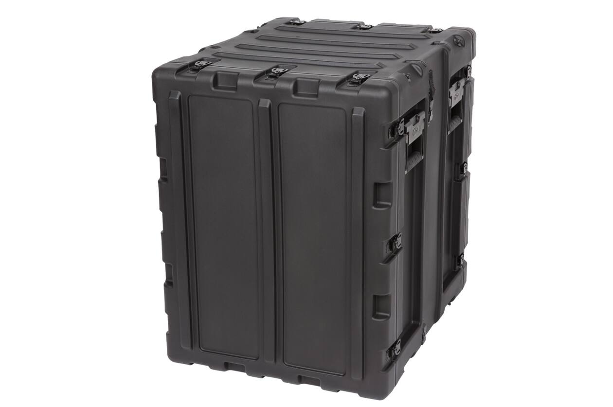 SKB - 3RS Series - Rack Anti-Choc Non-Amovible 14U - Noir - 20 pouces de profondeur