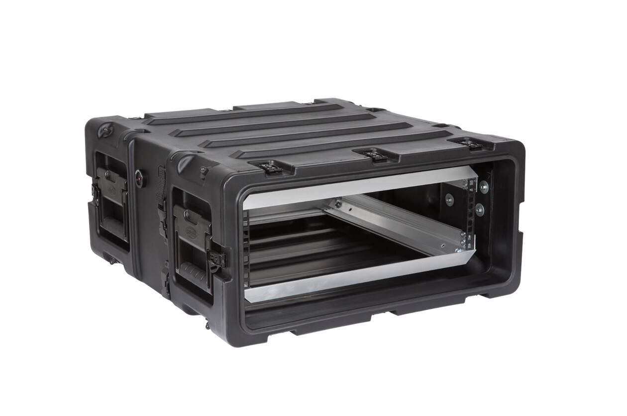 SKB - 3RS Series - Rack Anti-Choc Non-Amovible 3U - Noir - 20 pouces de profondeur