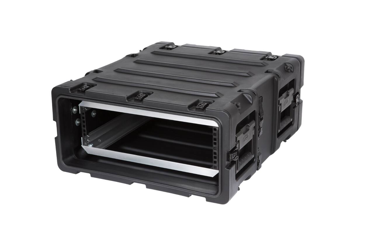 SKB - 3RS Series - Rack Anti-Choc Non-Amovible 3U - Noir - 20 pouces de profondeur