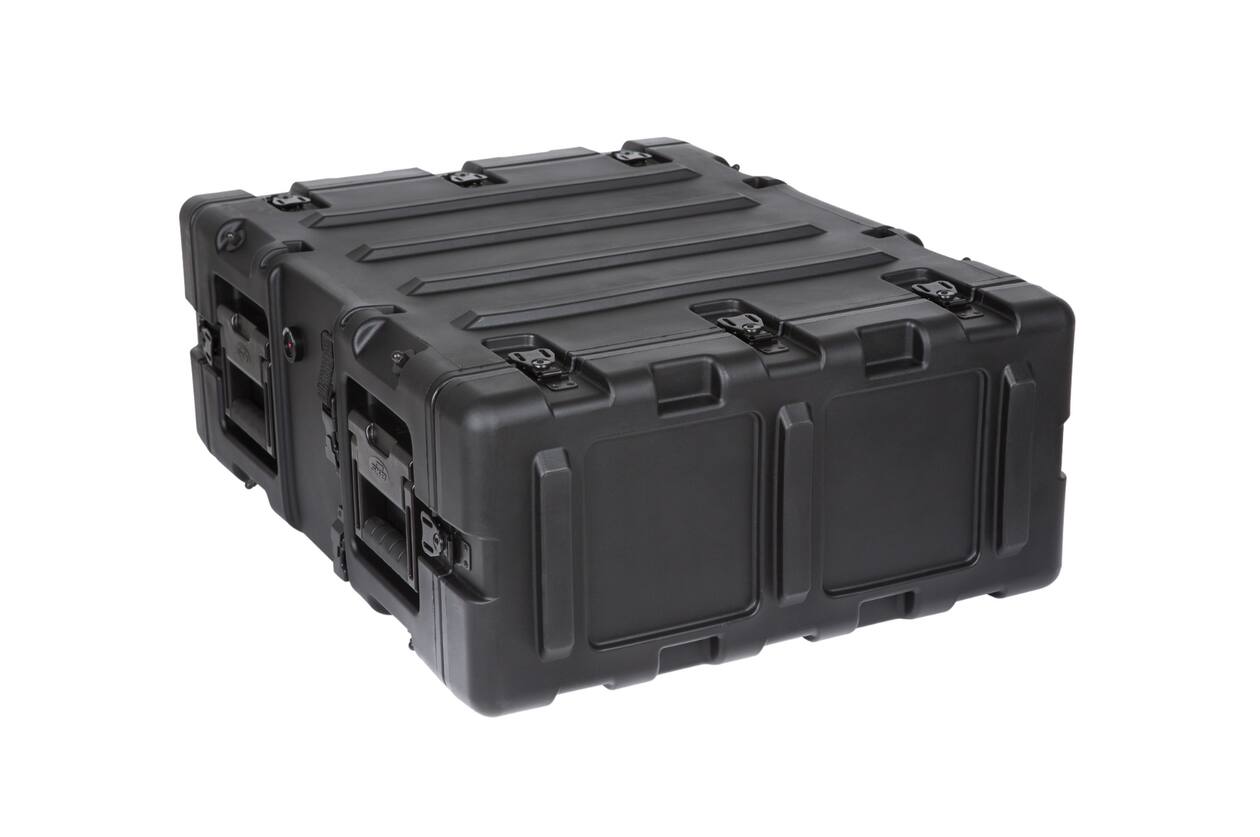 SKB - 3RS Series - Rack Anti-Choc Non-Amovible 3U - Noir - 20 pouces de profondeur