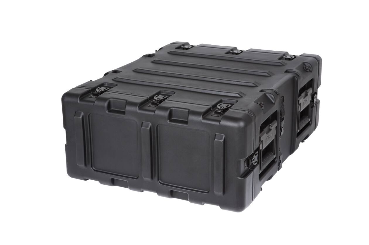 SKB - 3RS Series - Rack Anti-Choc Non-Amovible 3U - Noir - 20 pouces de profondeur