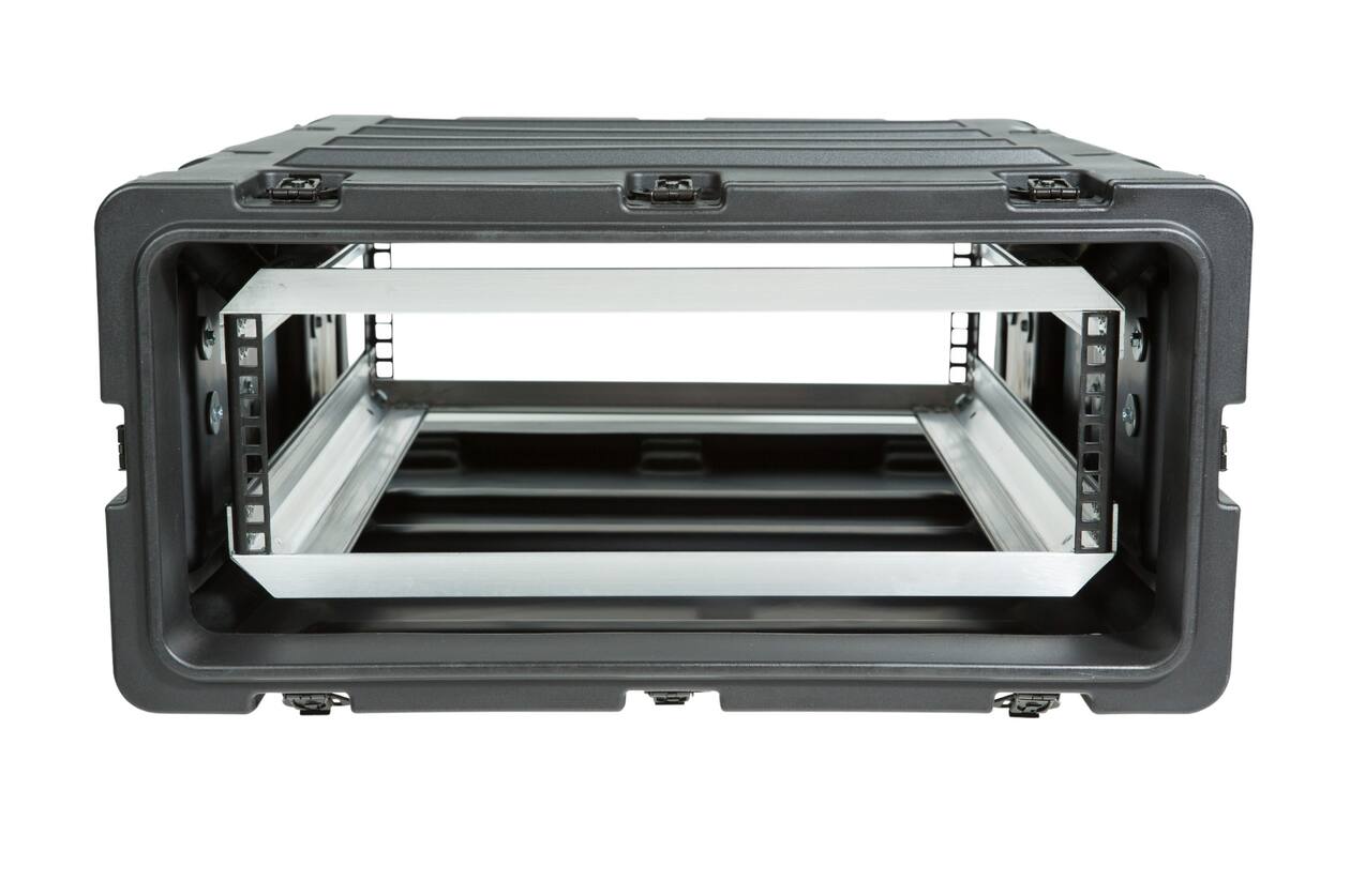 SKB - 3RS Series - Rack Anti-Choc Non-Amovible 3U - Noir - 24 pouces de profondeur