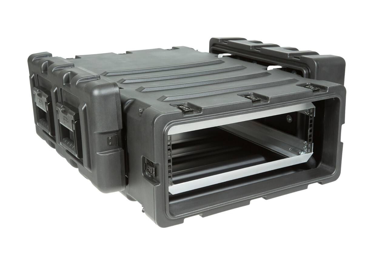 SKB - 3RS Series - Rack Anti-Choc Non-Amovible 3U - Noir - 30 pouces de profondeur
