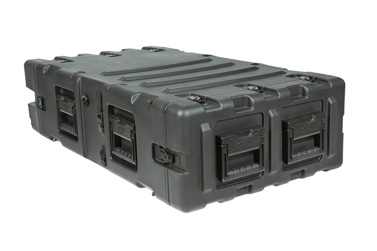 SKB - 3RS Series - Rack Anti-Choc Non-Amovible 3U - Noir - 30 pouces de profondeur