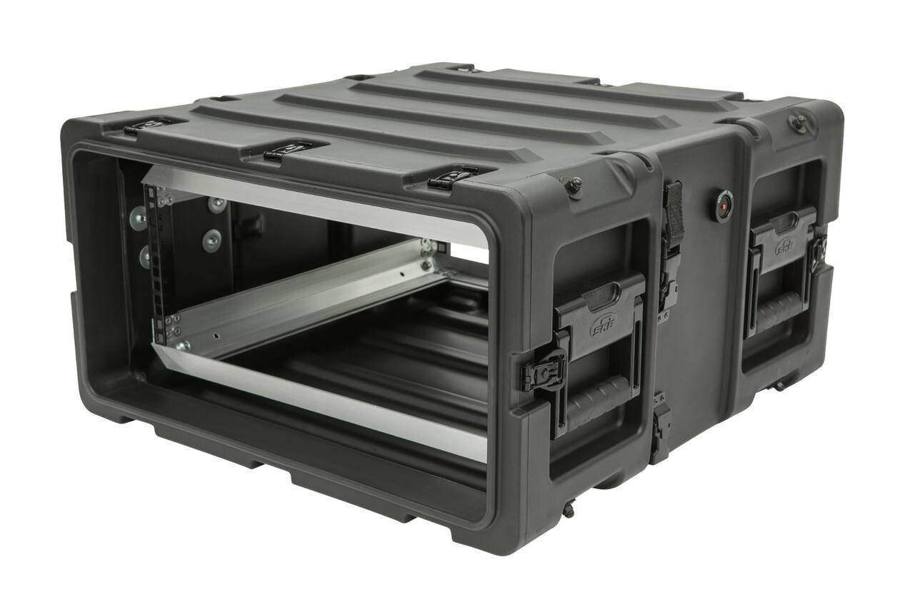 SKB - 3RS Series - Rack Anti-Choc Non-Amovible 4U - Noir - 20 pouces de profondeur