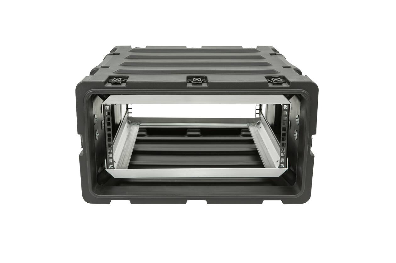 SKB - 3RS Series - Rack Anti-Choc Non-Amovible 4U - Noir - 20 pouces de profondeur