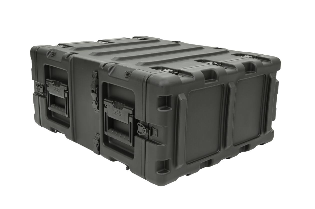 SKB - 3RS Series - Rack Anti-Choc Non-Amovible 4U - Noir - 20 pouces de profondeur
