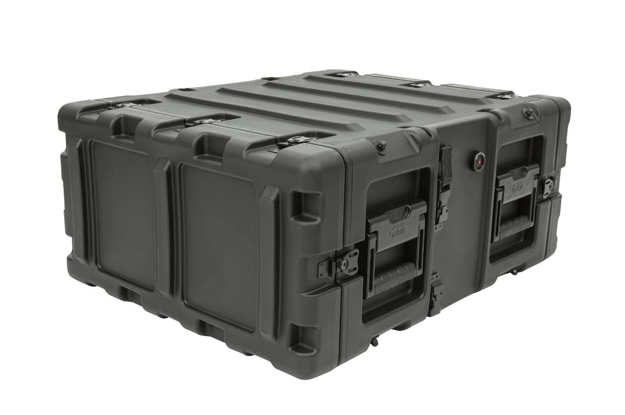 SKB - 3RS Series - Rack Anti-Choc Non-Amovible 4U - Noir - 20 pouces de profondeur