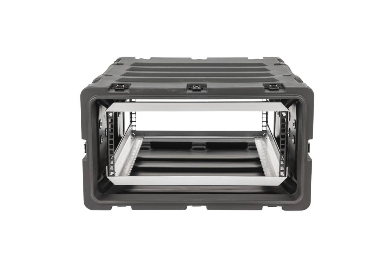 SKB - 3RS Series - Rack Anti-Choc Non-Amovible 4U - Noir - 24 pouces de profondeur