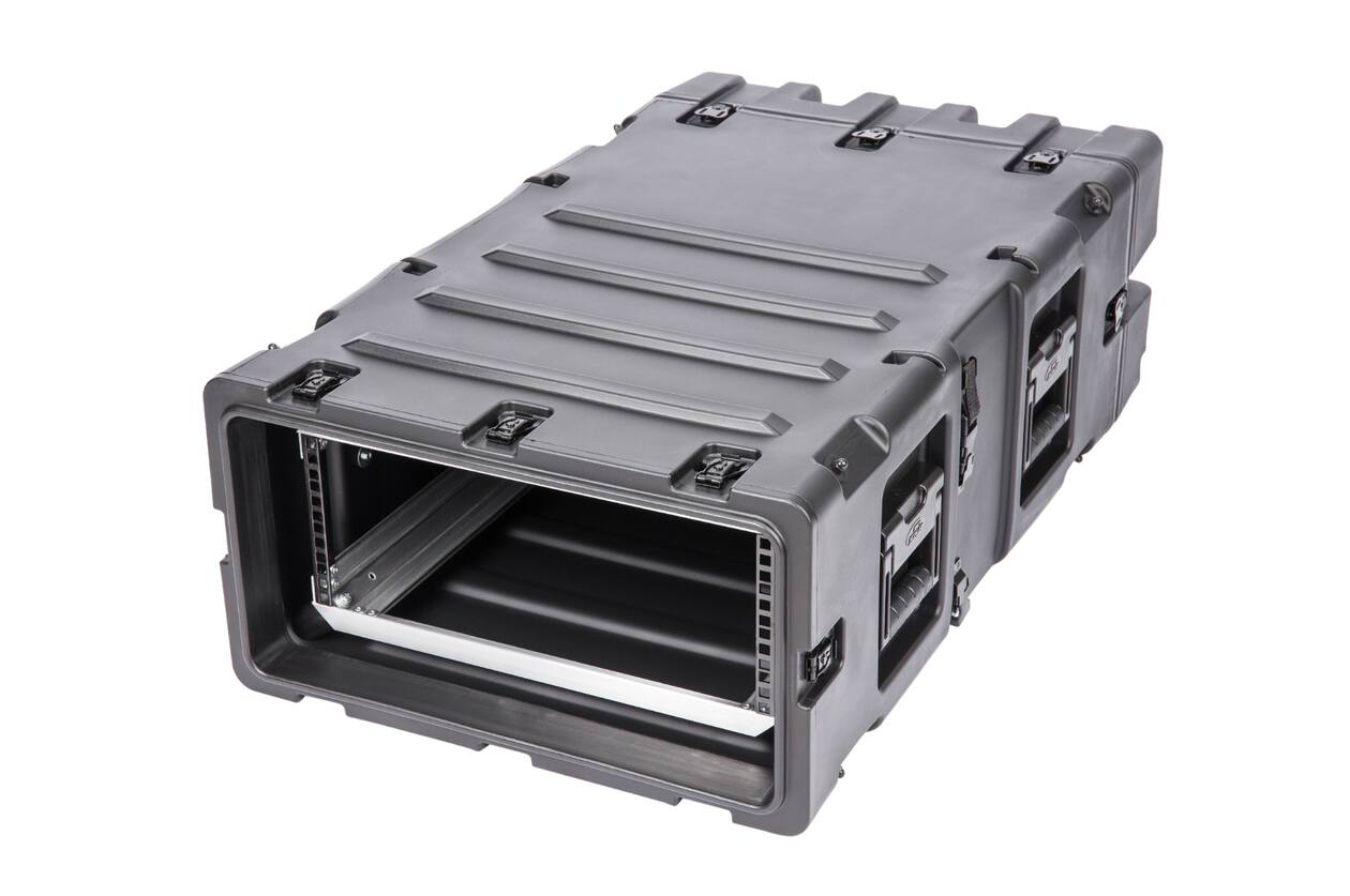 SKB - 3RS Series - Rack Anti-Choc Non-Amovible 4U - Noir - 30 pouces de profondeur