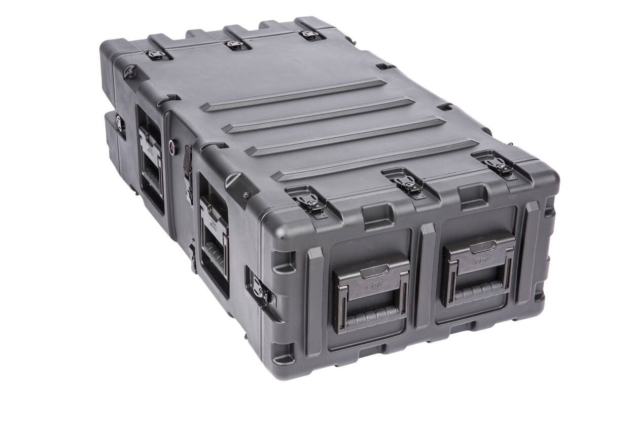 SKB - 3RS Series - Rack Anti-Choc Non-Amovible 4U - Noir - 30 pouces de profondeur