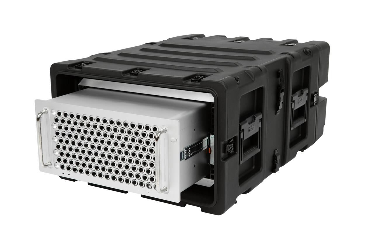SKB - 3RS Series - Rack Anti-Choc Non-Amovible 5U - Noir - 24 pouces de profondeur