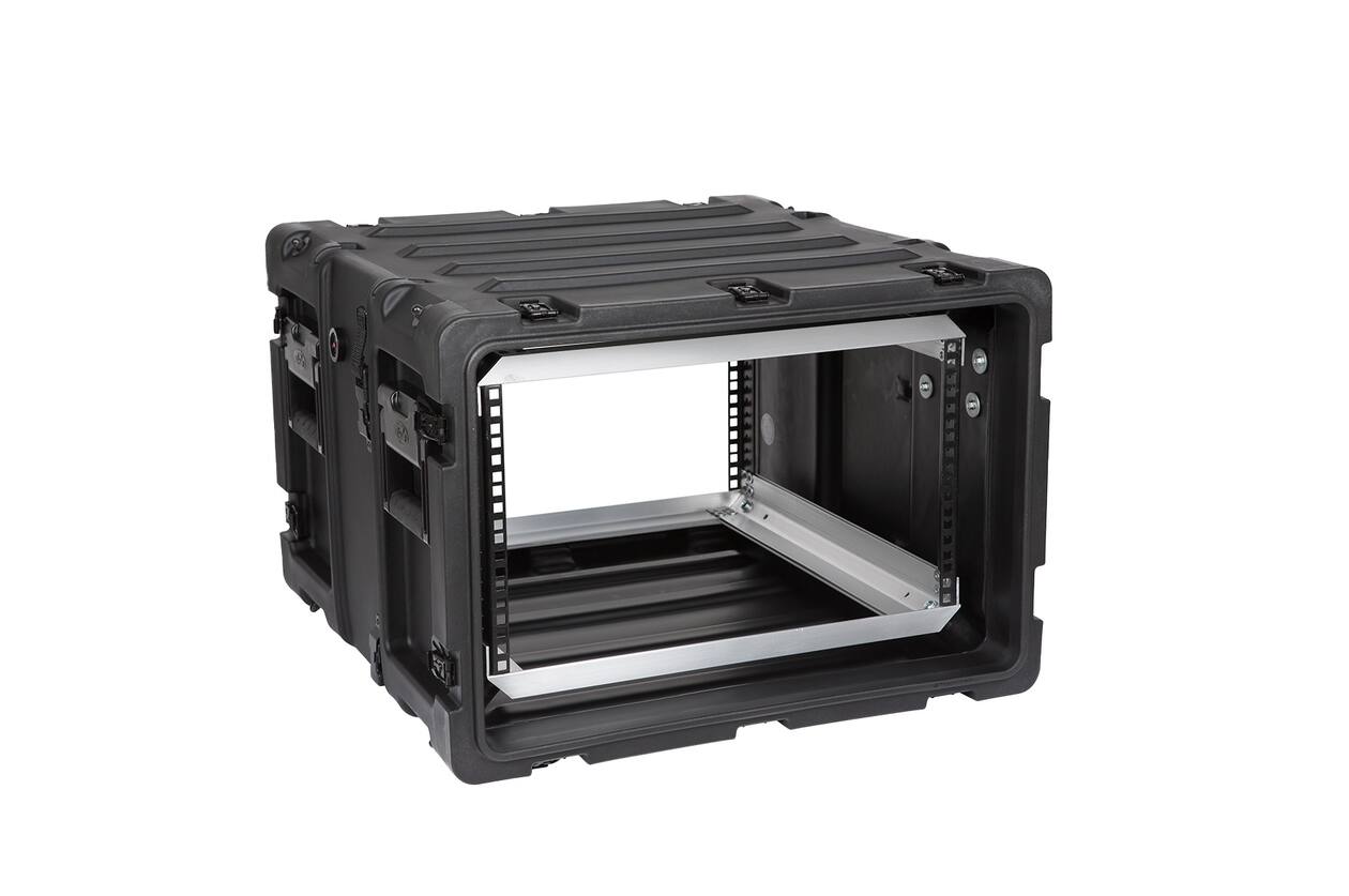 SKB - 3RS Series - Rack Anti-Choc Non-Amovible 6U - Noir - 20 pouces de profondeur