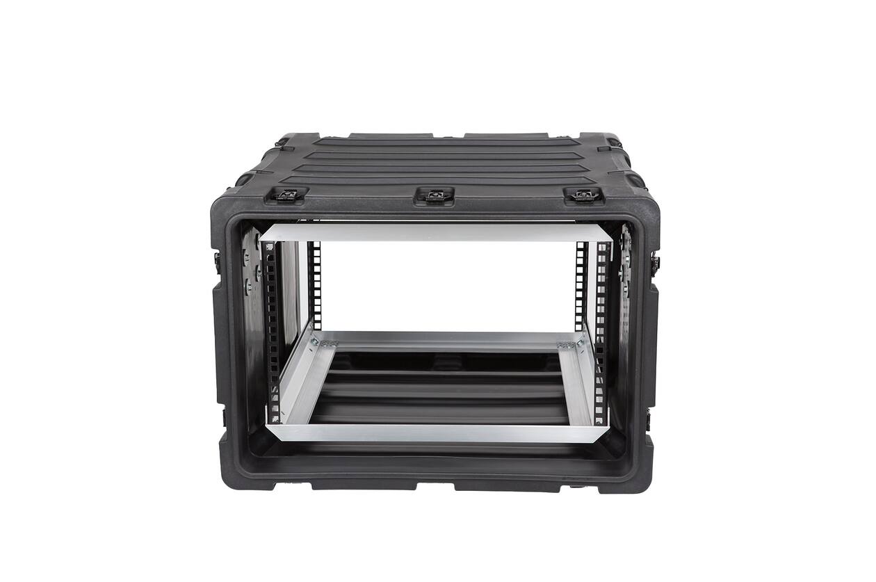 SKB - 3RS Series - Rack Anti-Choc Non-Amovible 6U - Noir - 20 pouces de profondeur