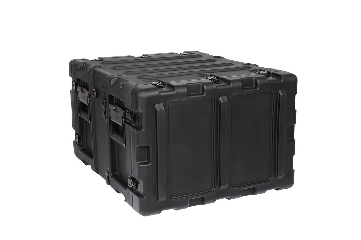 SKB - 3RS Series - Rack Anti-Choc Non-Amovible 6U - Noir - 20 pouces de profondeur