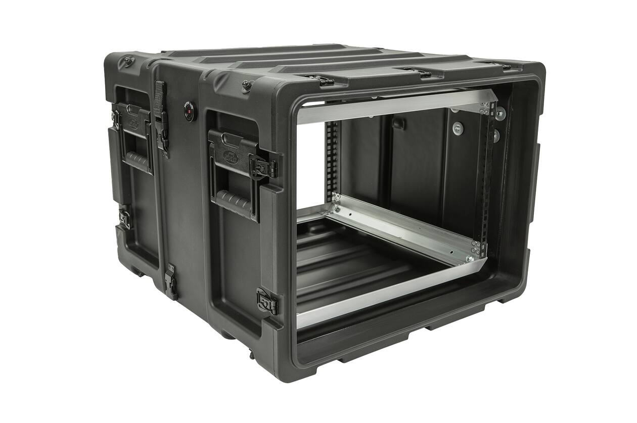 SKB - 3RS Series - Rack Anti-Choc Non-Amovible 7U - Noir - 20 pouces de profondeur
